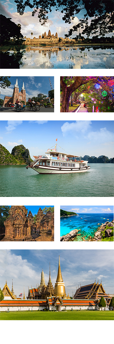 18 Days Vietnam, Cambodia Thailand and Singapore Tour