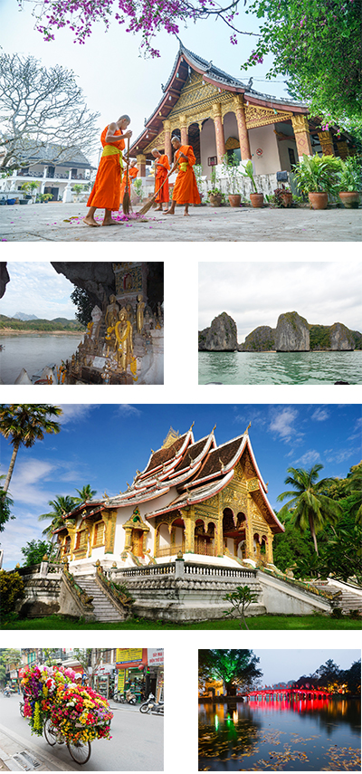 7 Days Vietnam and Laos Tour at A Glance