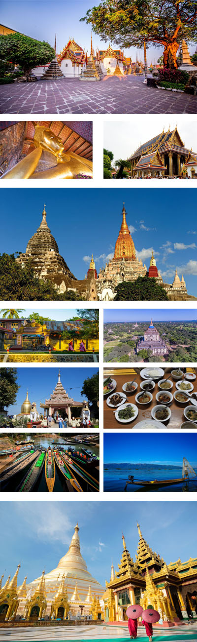 9 Days Thailand and Myanmar Highlights Tour