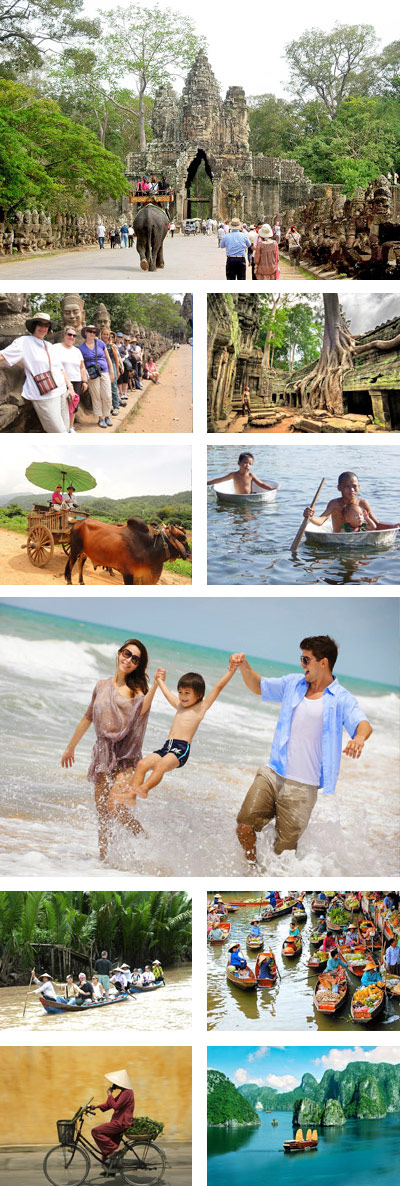 12 Days Cambodia and Vietnam Luxury Tour with Beach Relax