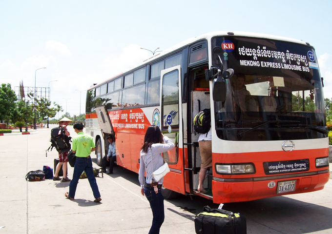 Thailand to Cambodia by bus