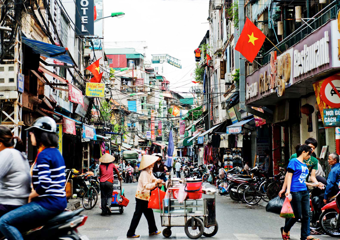 Vietnam tourists