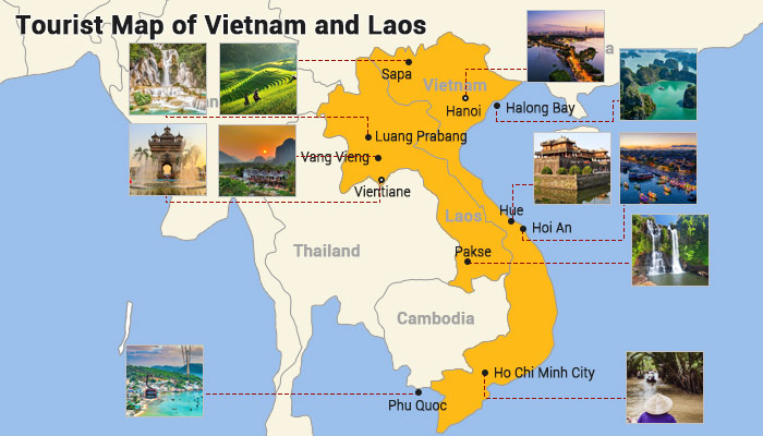 tourist-map-of-vietnam-and-laos