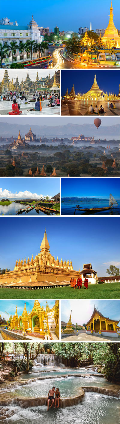 14 Days Myanmar and Laos Leisure Tour