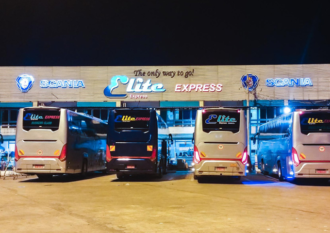Take bus to Myanmar