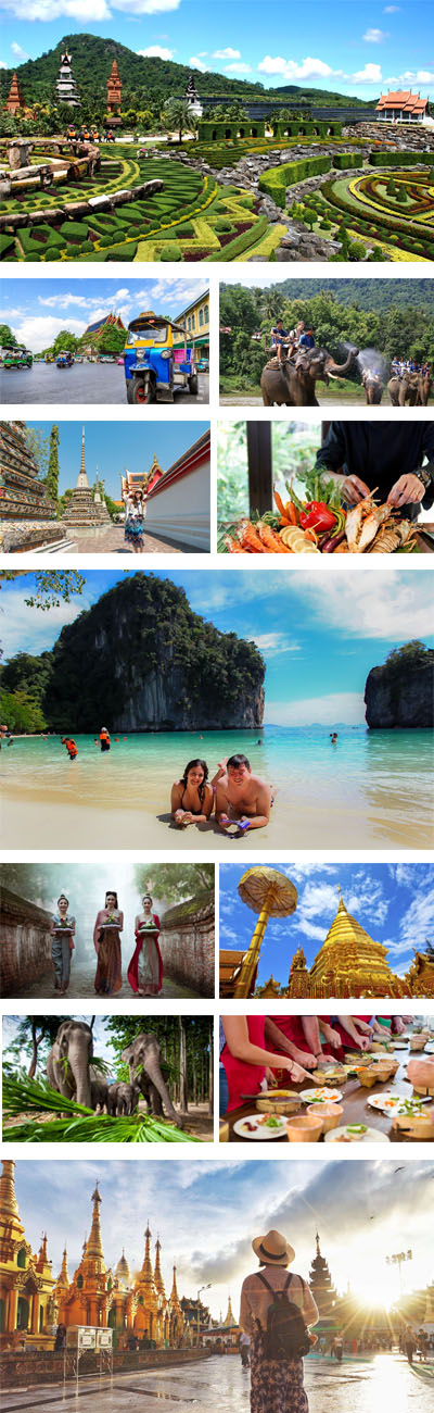 11 Days Thailand and Myanmar Tour with Phuket