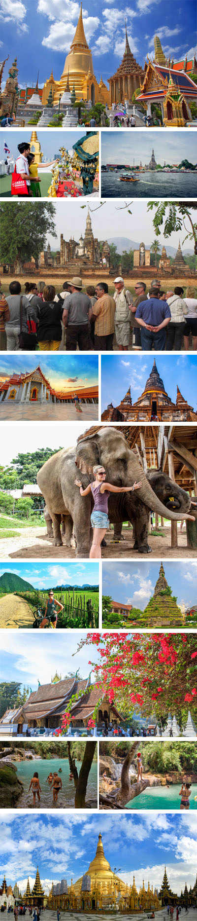 Thailand Laos and Myanmar Tour