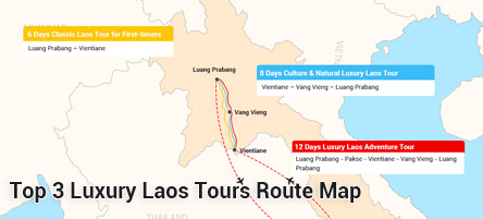 luxury-laos-tour-map