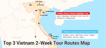 2-week-vietnam-tour-map