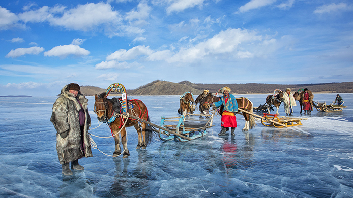 Mongolia winter travel in Asia