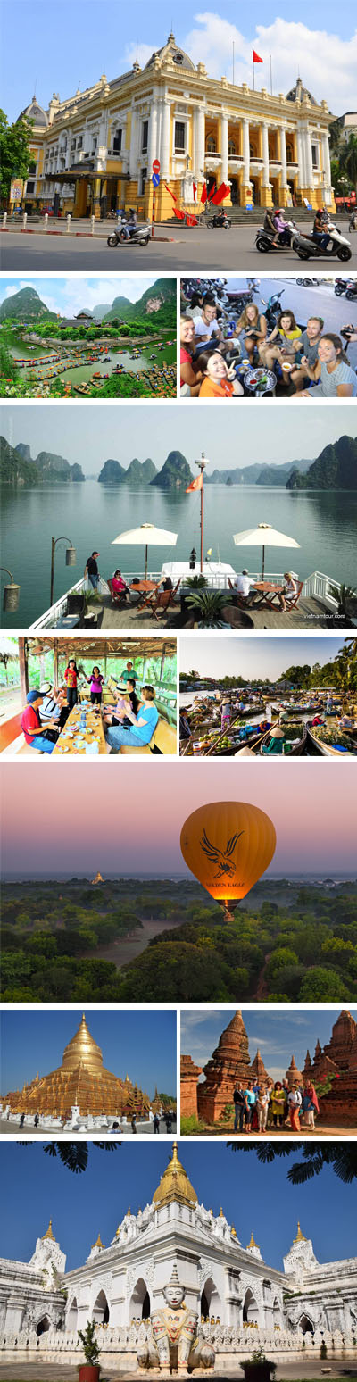 9 Days Classic Vietnam and Myanmar Tour