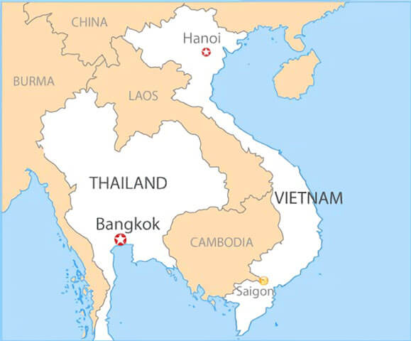 travel to vietnam from thailand
