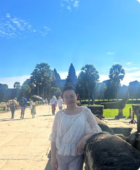 Ivy at Angkor Wat