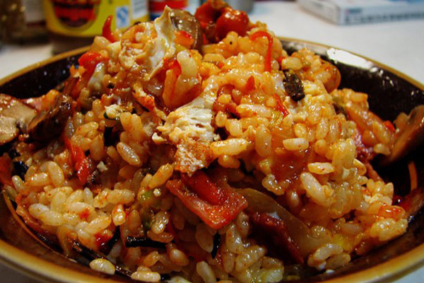 Shan-style rice